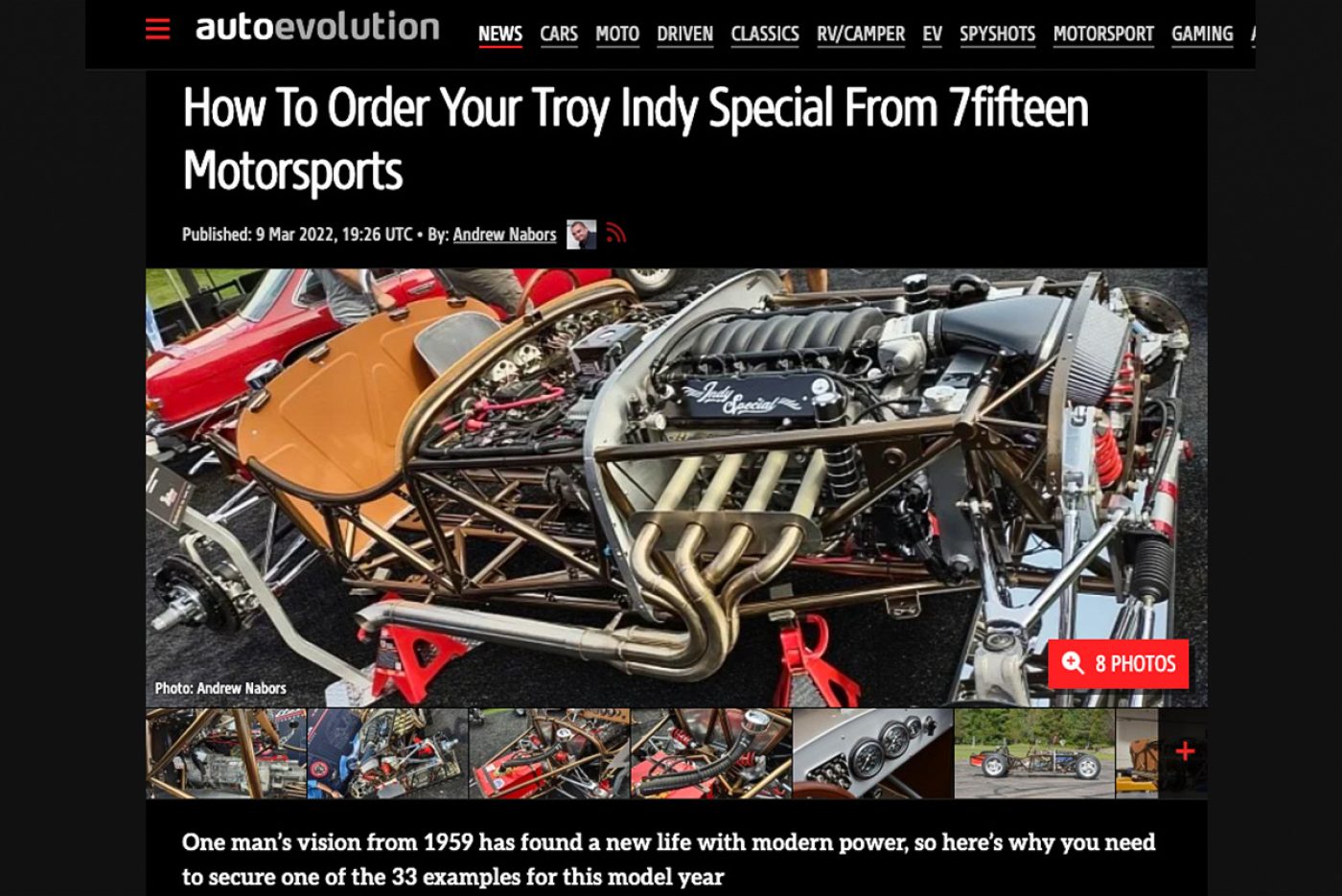 Auto evolution troy 2