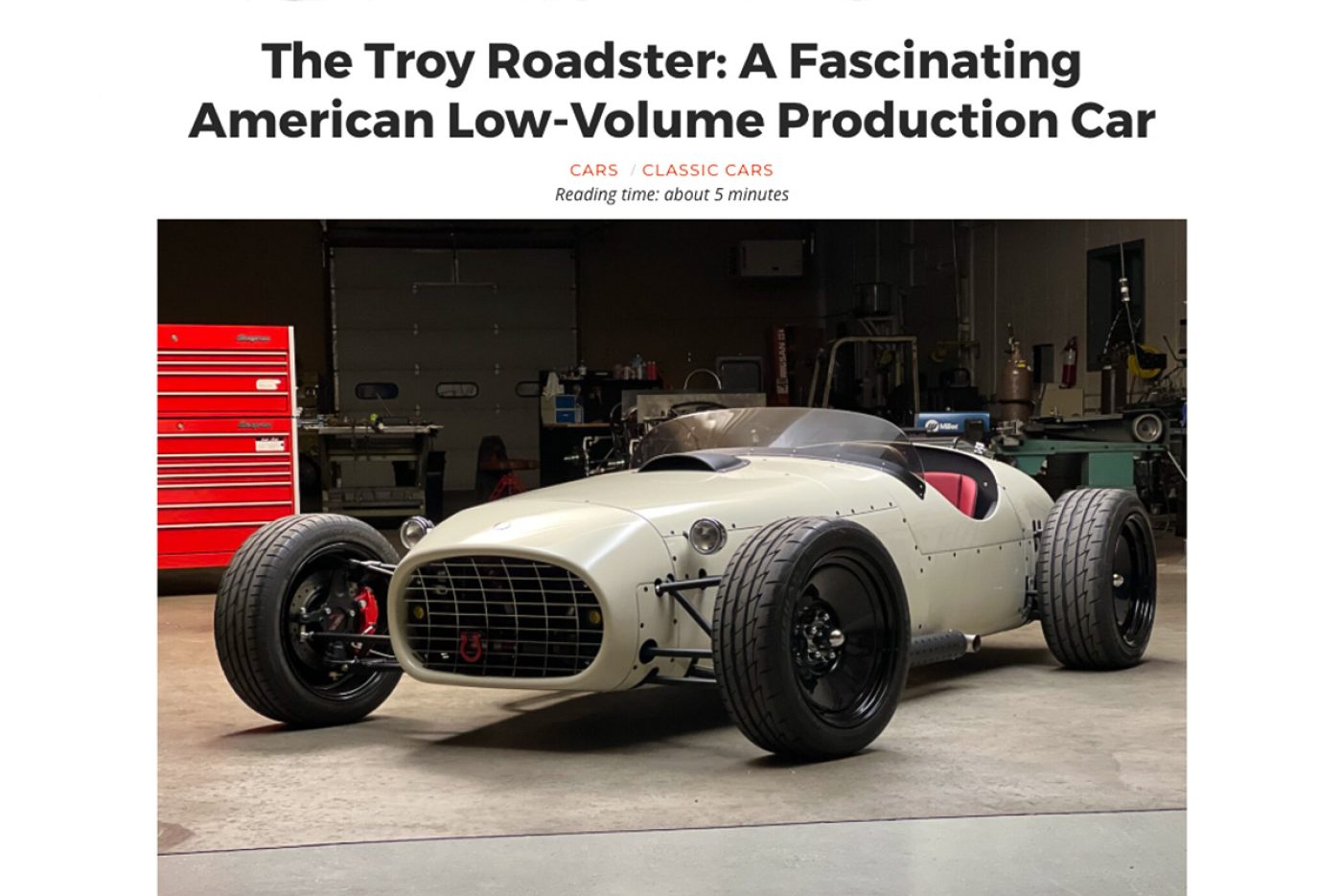 Silodrome troy roadster
