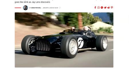 CARSCOOPS Covers us on Jay Leno's Garage