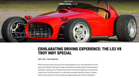 Indy Special Featured on Nitto's Driving Line
